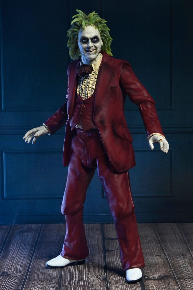 BEETLEJUICE 2 - Beetlejuice "Red Tuxedo" - Ultimate Figurine 18cm