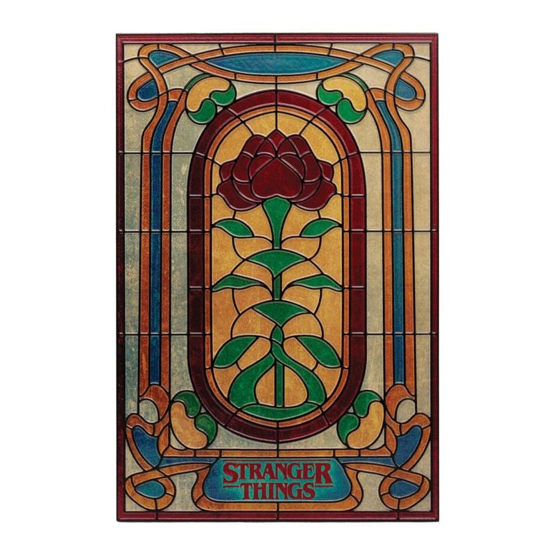STRANGER THINGS - Creel House Stained Glass - Resin Plated