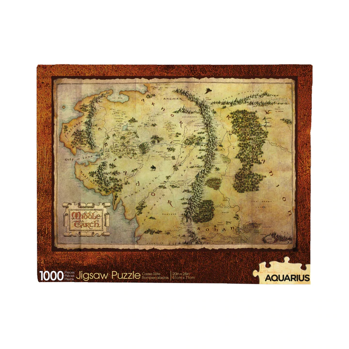 THE HOBBIT - Map - Puzzle 1000P