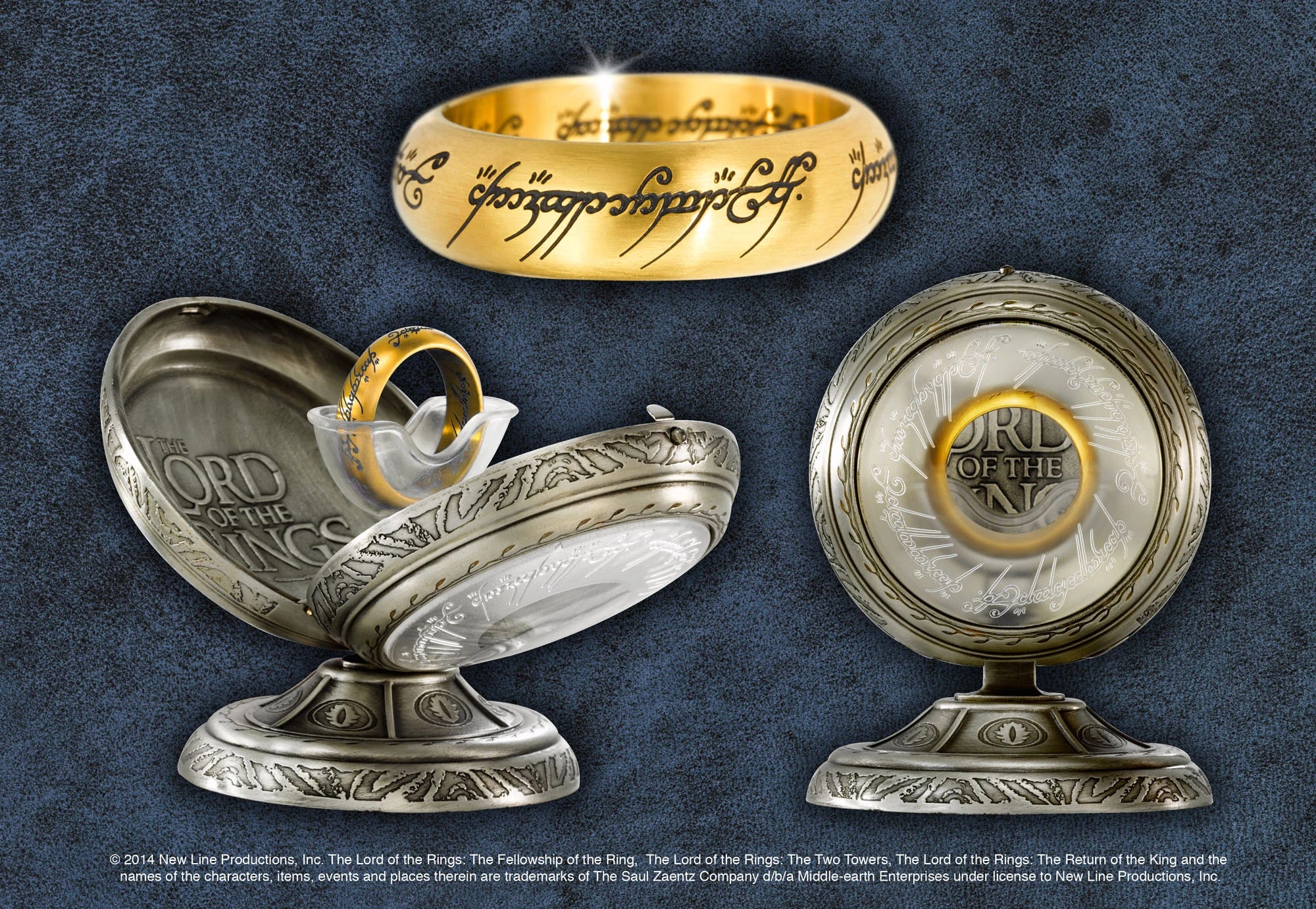 LORD OF THE RINGS - One Ring Stainless Steel - Size US 14 FR 72.7