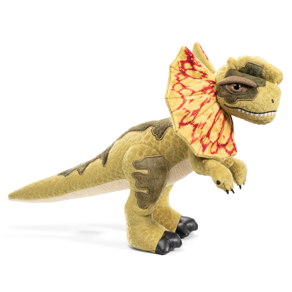 JURASSIC PARK - Dilophosaure - Peluche 25cm