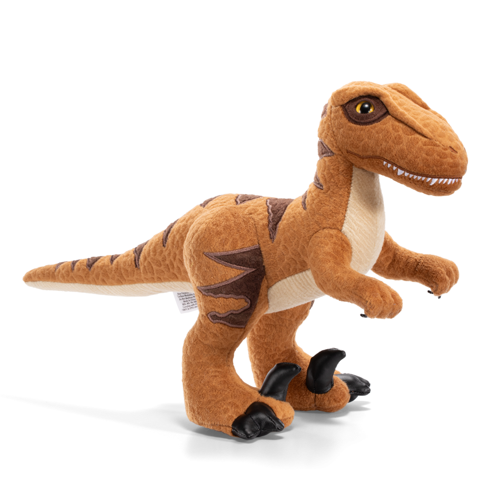 JURASSIC PARK - Vélociraptor - Peluche 25cm