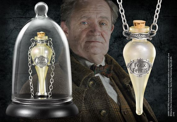 HARRY POTTER - Felix Felicis Pendant and Display