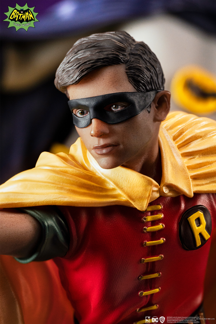 BATMAN - Batman & Robin "1966" - Statuette Diorama 1/8 23cm