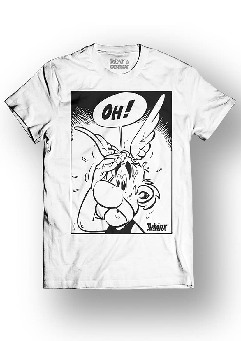 ASTERIX & OBELIX - T-Shirt - OH! - White (XL)
