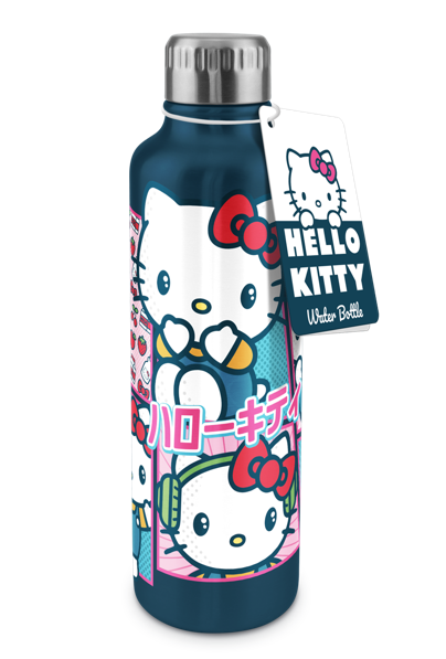 HELLO KITTY - Bouteille d'eau en Métal 500ml