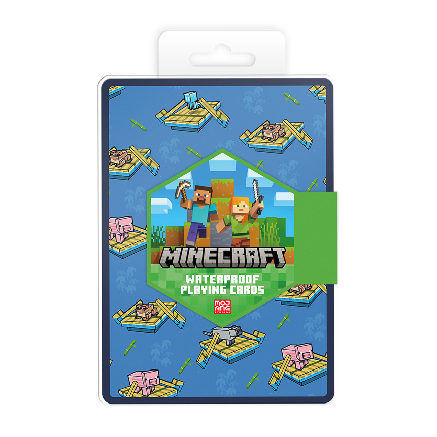 MINECRAFT - Cartes à Jouer 'Waterproof'
