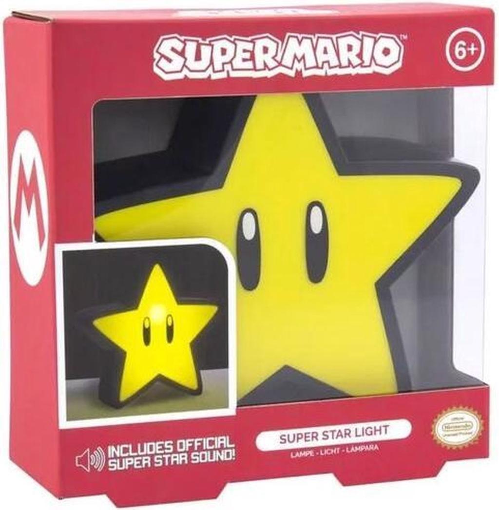 SUPER MARIO - Super Star - Light with sound