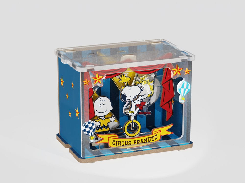 PEANUTS - Mini Scene Talent Show - Wood Model Kit