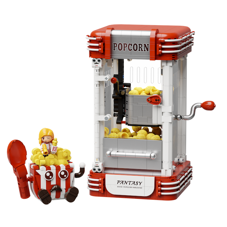 PANTASY - Popcorn Machine - Building block 1201 pcs