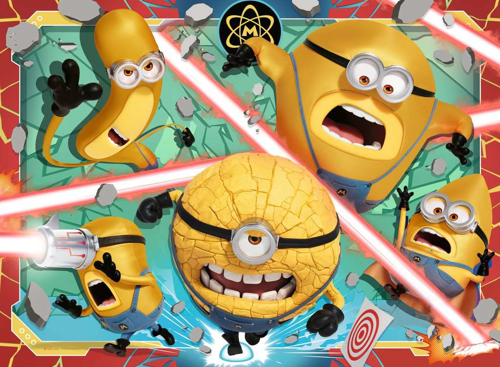 DESPICABLE ME 4 - Merciless times ahead - Puzzle 100P XXL