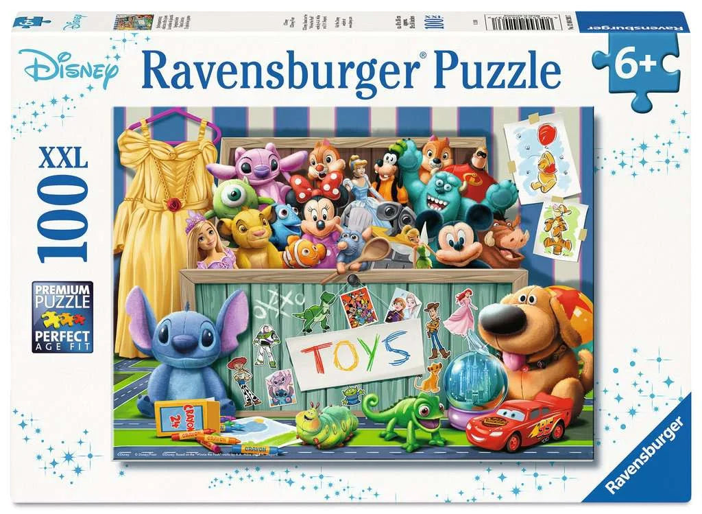 DISNEY - The magic toy box - Puzzle 100P