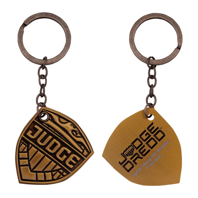 2000AD JUDGE DREDD - Badge - Limited Edition Keyring