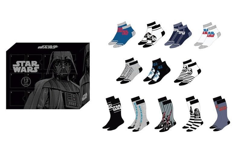 STAR WARS - Gift Box- 12 Pairs of Socks (S 7,5-11)