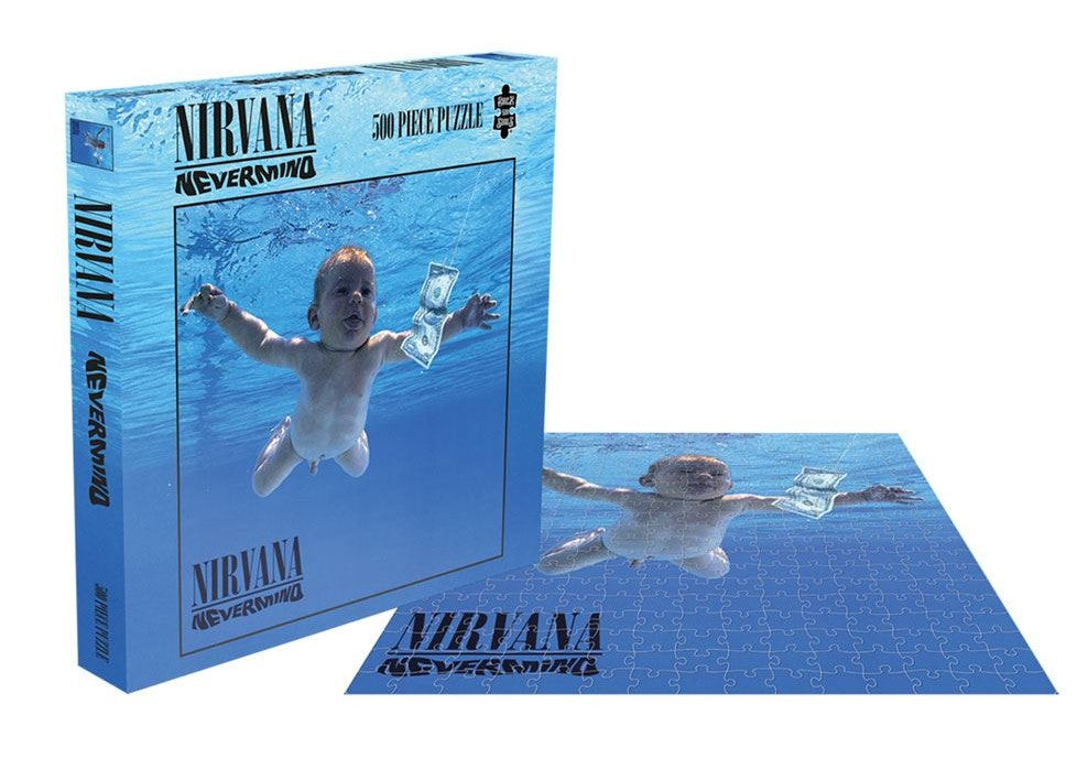 NIRVANA - Nevermind - Album Puzzle 500P 41x41cm