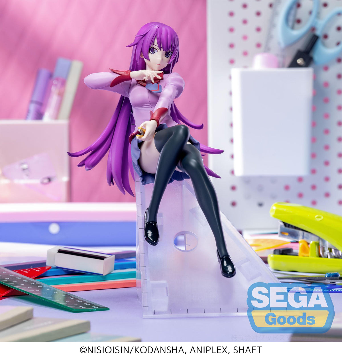 MONOGATARI - Hitagi Senjyogahara - Figure Luminasta 19cm