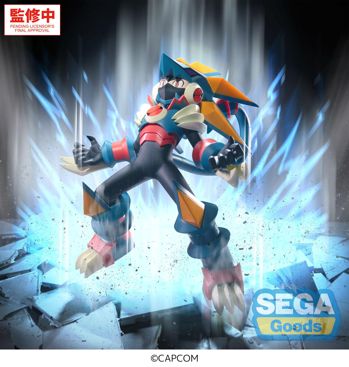 MEGA MAN - Mega Man "Gregar Beast" - Figure Luminasta 17cm