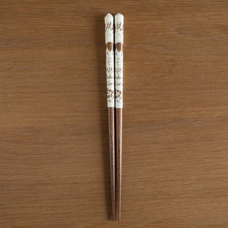 KIKI'S DELIVERY SERVICE - Yellow Sketches - Lacquered Chopstick 21cm