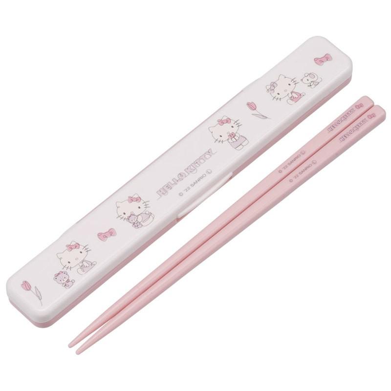 HELLO KITTY - Kitty-chan - Box of chopstick 18cm