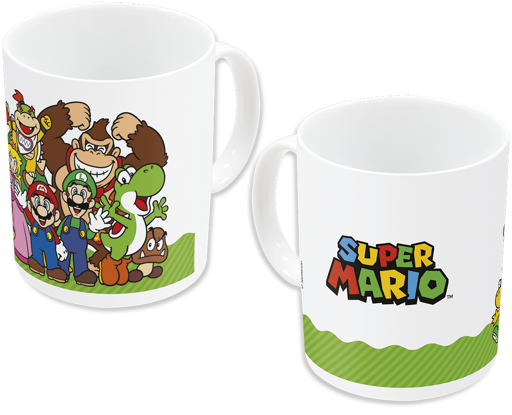 SUPER MARIO - Friends - Ceramic Mug 11oz
