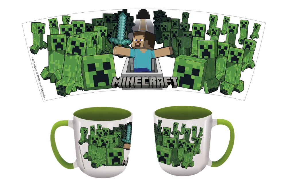 MINECRAFT - Survival Mode - Mug Elite Colored Inner - 13Oz