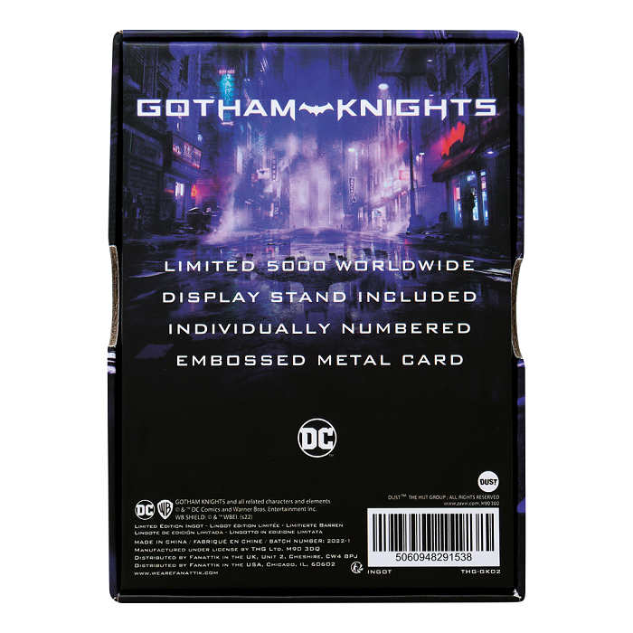 GOTHAM KNIGHTS - Nightwing - Limited Edition Metal Ingot