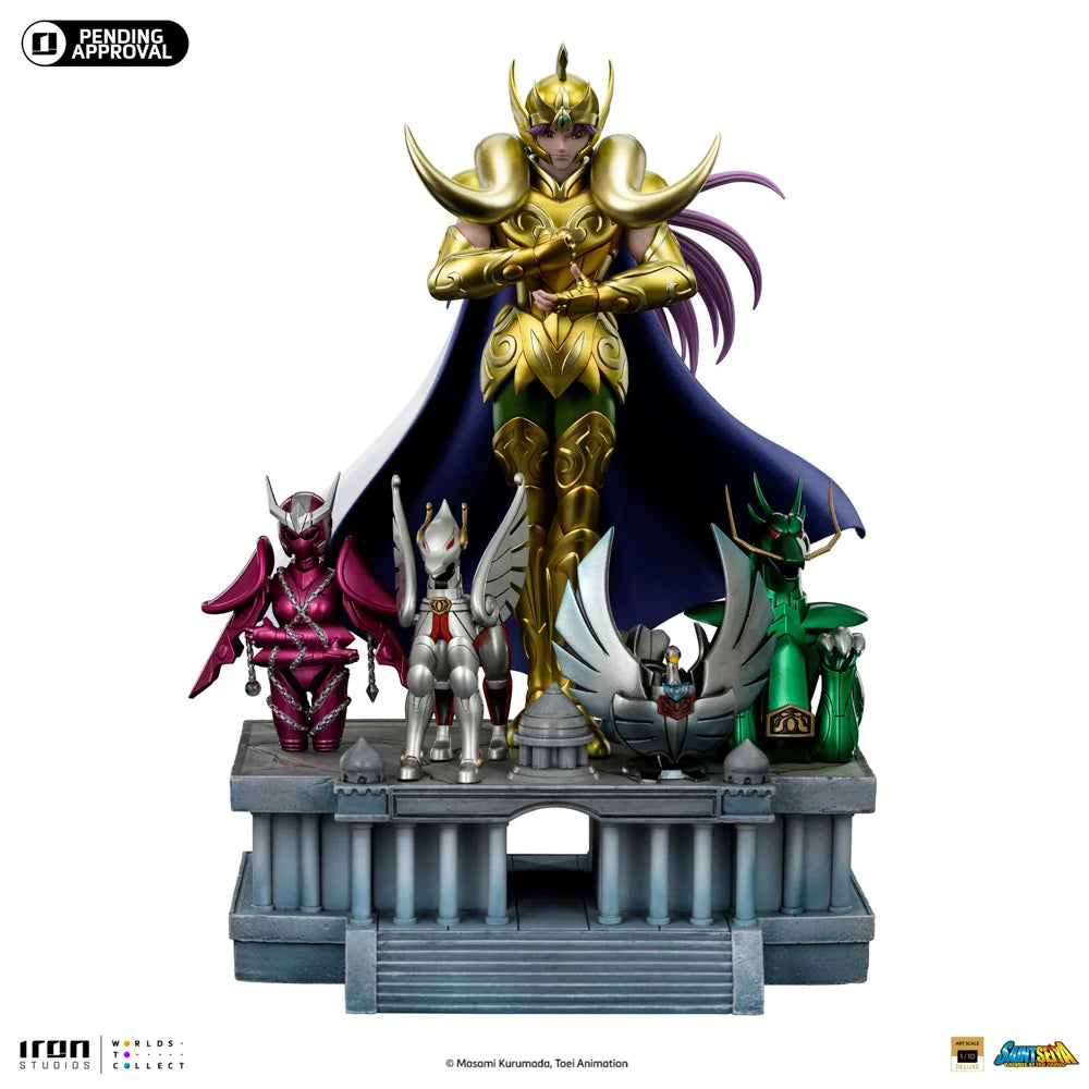 SAINT SEIYA - Aries Mu - Statue Deluxe Art Scale 1/10 27.23cm