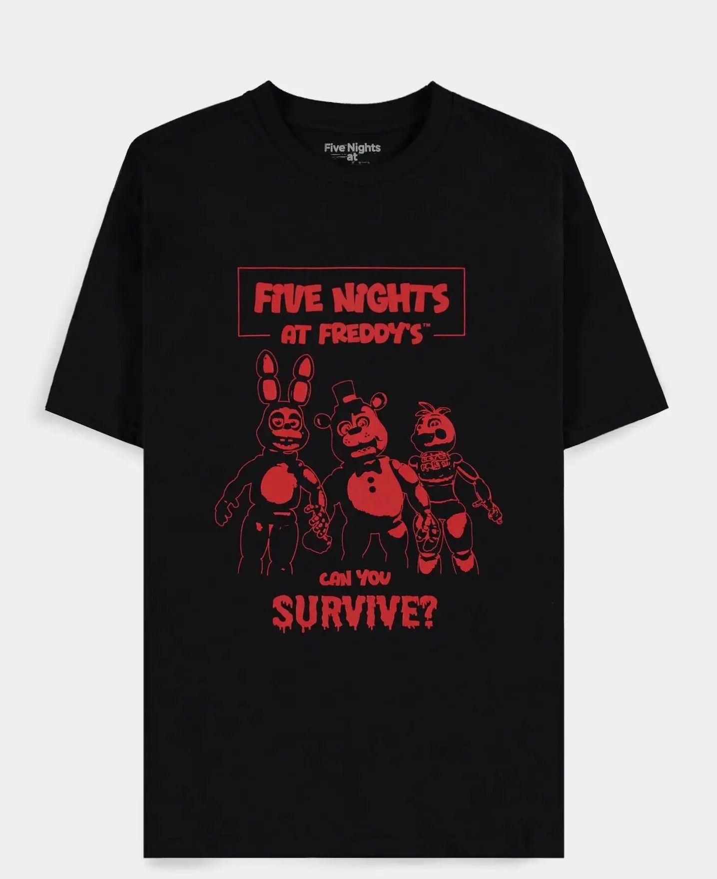 FIVE NIGHTS AT FREDDY'S - Can you survive - Men's T-shirt (S)