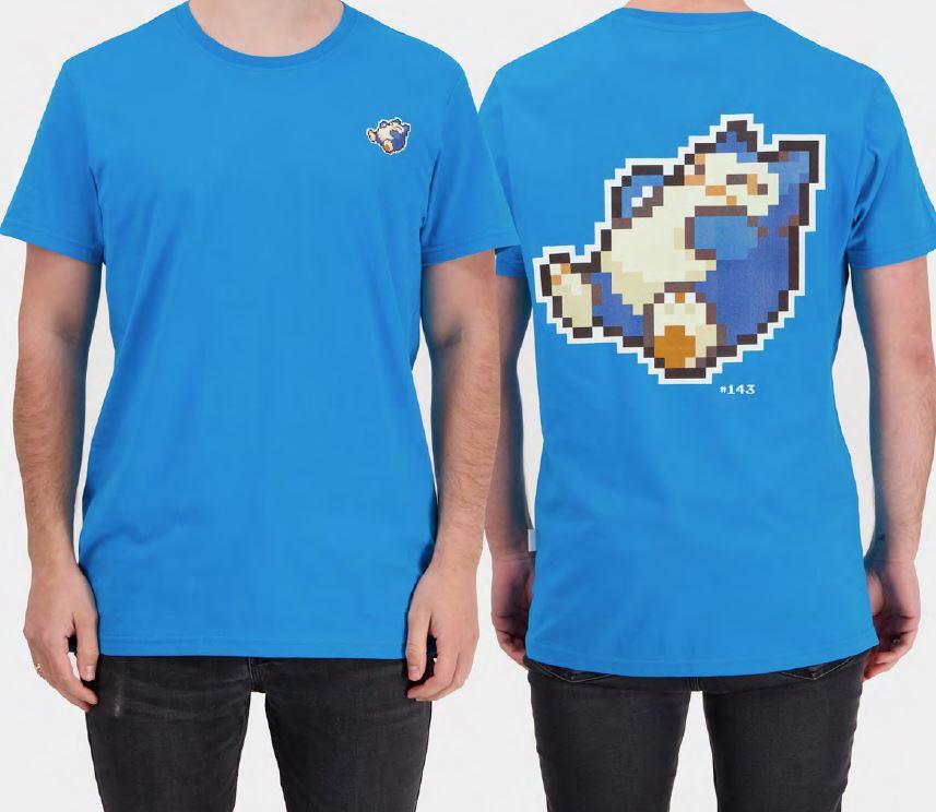 POKEMON - Pixel Snorlax - Men T-Shirt (XL)
