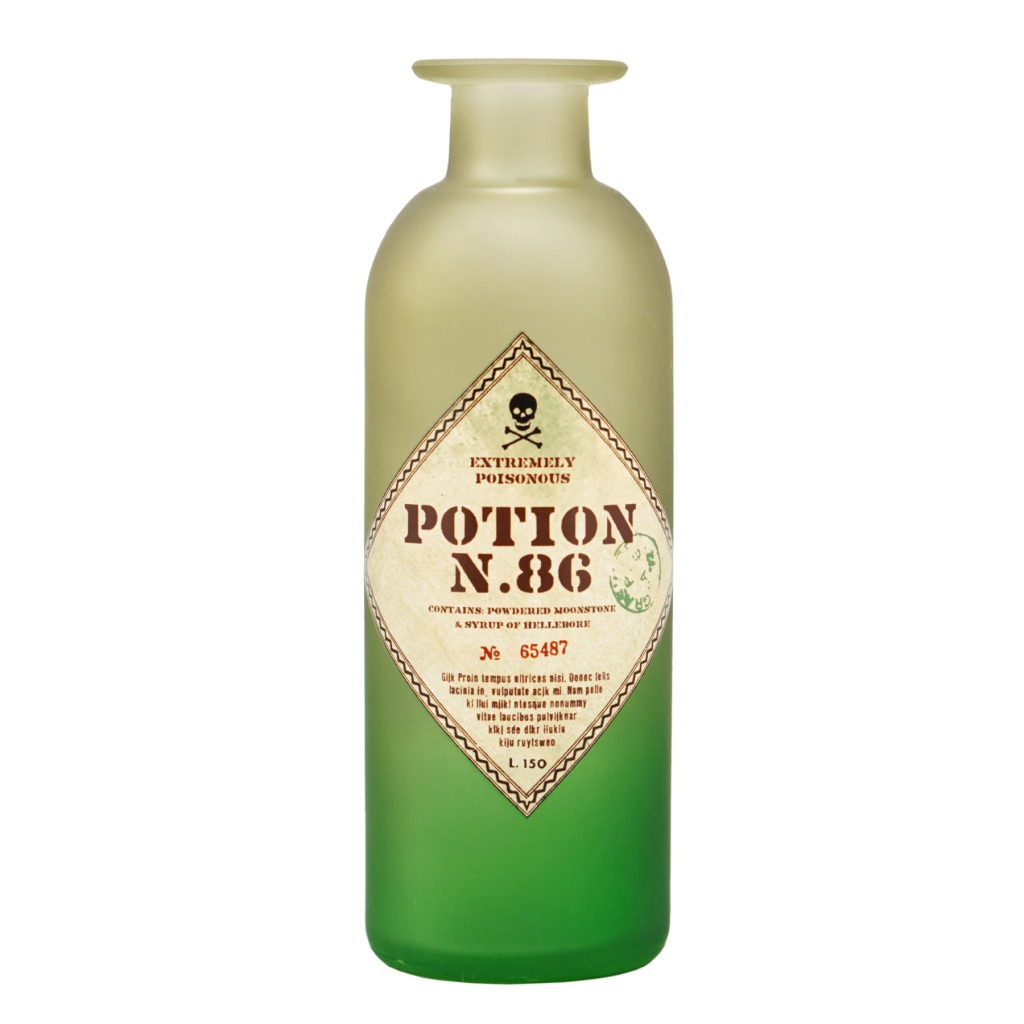 HARRY POTTER - Potion N.86 - Vase de Potion en Verre 16cm