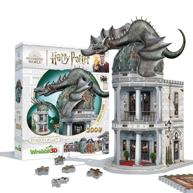 HARRY POTTER - Puzzle 3D - Gringotts Bank - 300 Pces