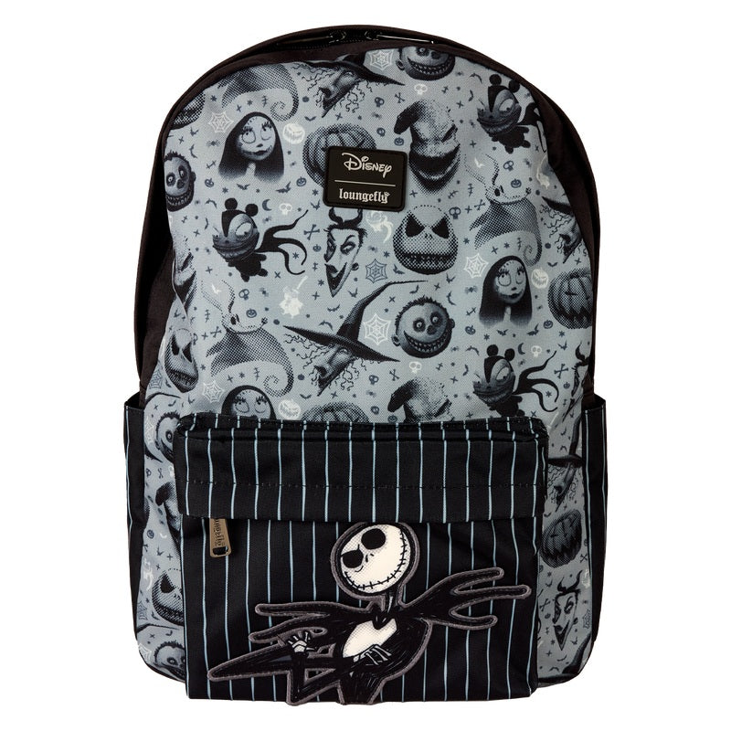 DISNEY - Nightmare Before Christmas - Nylon Backpack LoungeFly