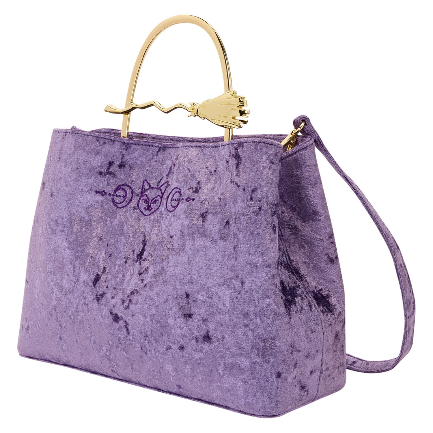 HOCUS POCUS - Velvet Broom - Handbag Loungefly