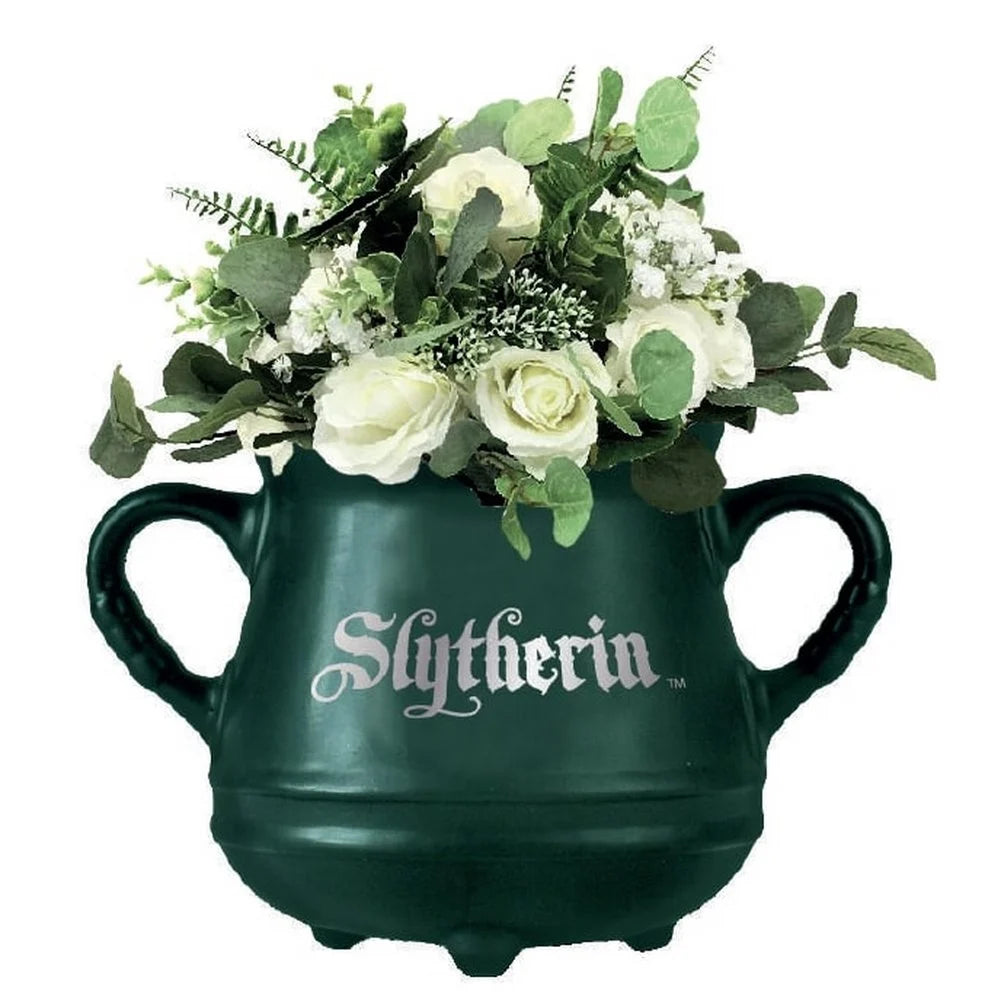 HARRY POTTER - Cauldron Slytherin - Wall mounted flower pot