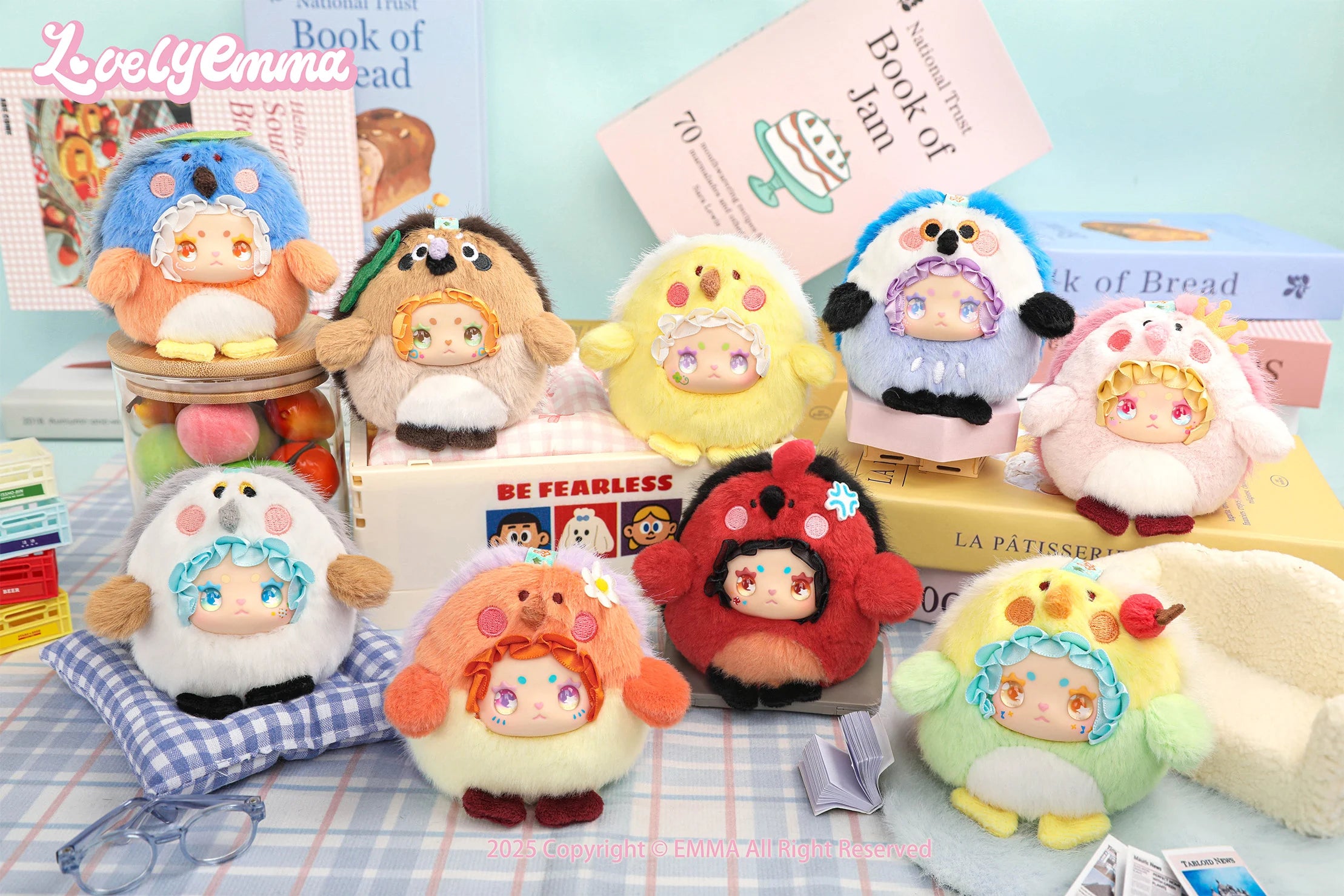 YANCHUANG - Birdie Escape Mini Plush BLIND BOX (8pcs) - 16cm