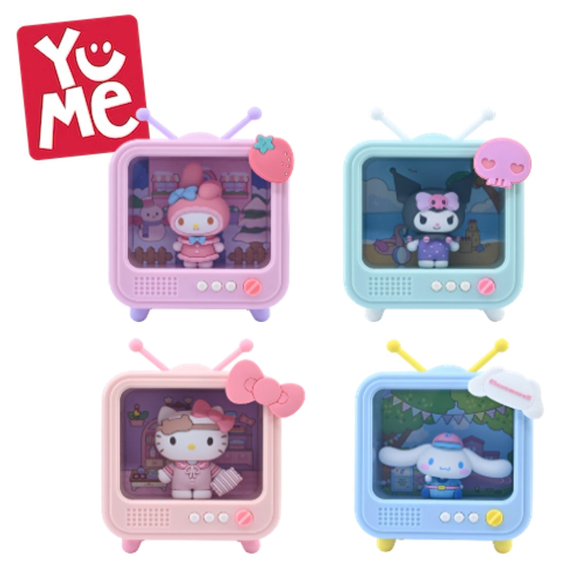 HELLO KITTY - Bedside Light Tv Series - Assortiment 8 Fig. 8cm