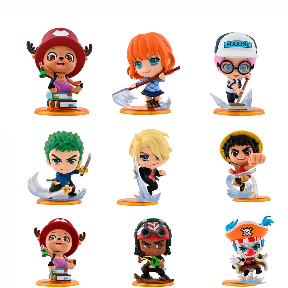 ONE PIECE - Netflix - Assortiment 8 Fig. Cosbi 8cm