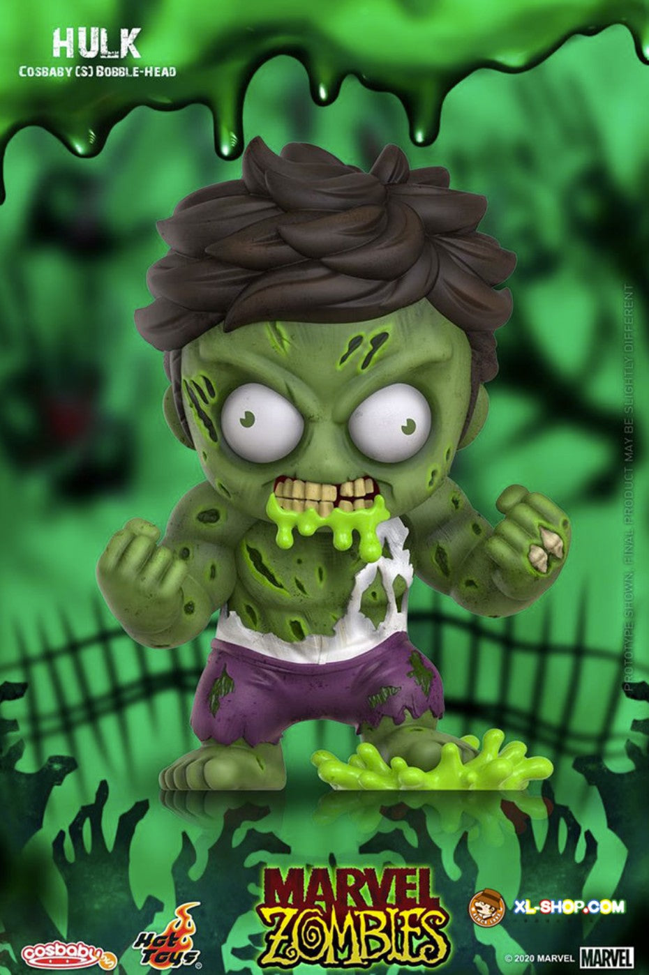 MARVEL - Cosbaby - Wave 4 - Hulk Zombie