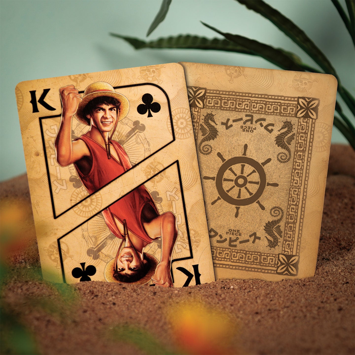 ONE PIECE NETFLIX - Playing Cards (52 cards + 2 jokers)