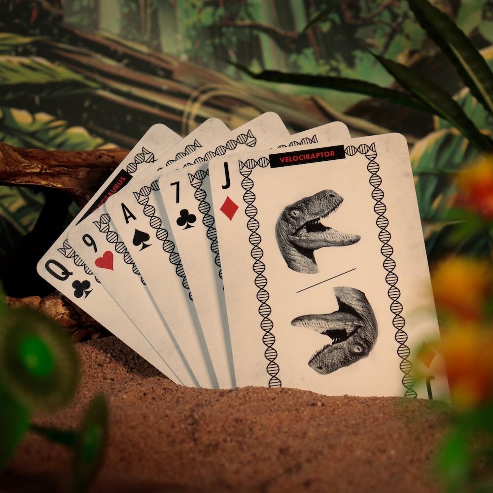 JURASSIC PARK - Playing Cards (52 cards + 2 jokers)