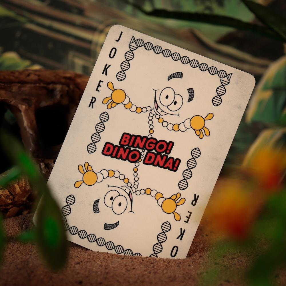 JURASSIC PARK - Jeu de cartes à jouer (52 cartes + 2 jokers)
