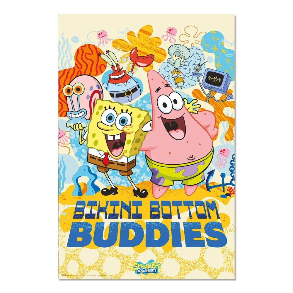 SPONGE BOB - Bikini Bottom Buddies - Poster 61 x 91cm