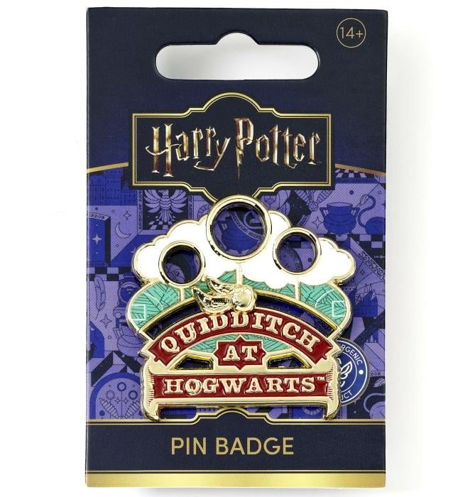 HARRY POTTER - Quidditch Game - Sliding Pin Badge