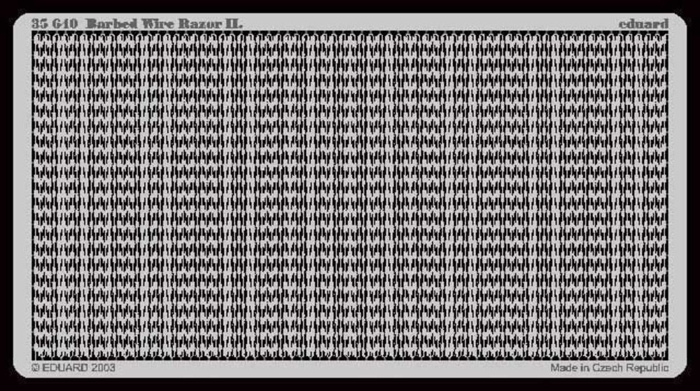 Stacheldraht Razor II. (8m) Foto��tzsatz