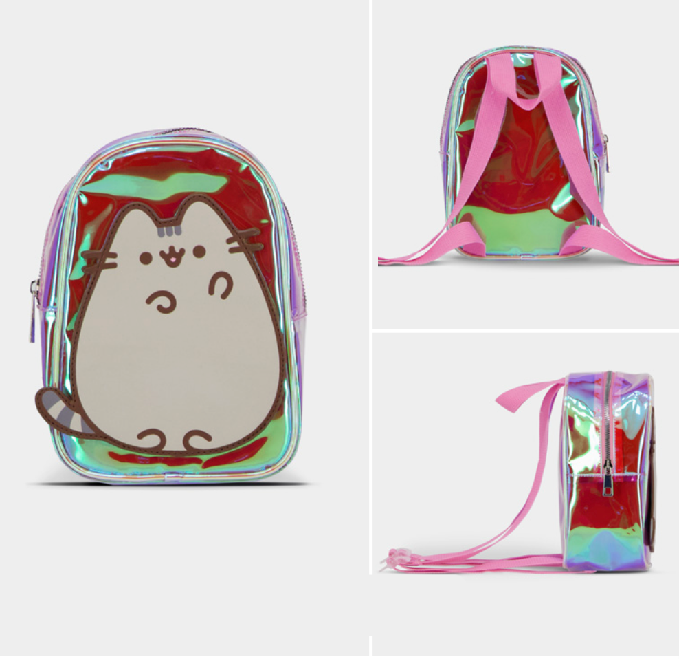 PUSHEEN - Mini Backpack 'Shiny' - 23x 16,5x 9,5cm