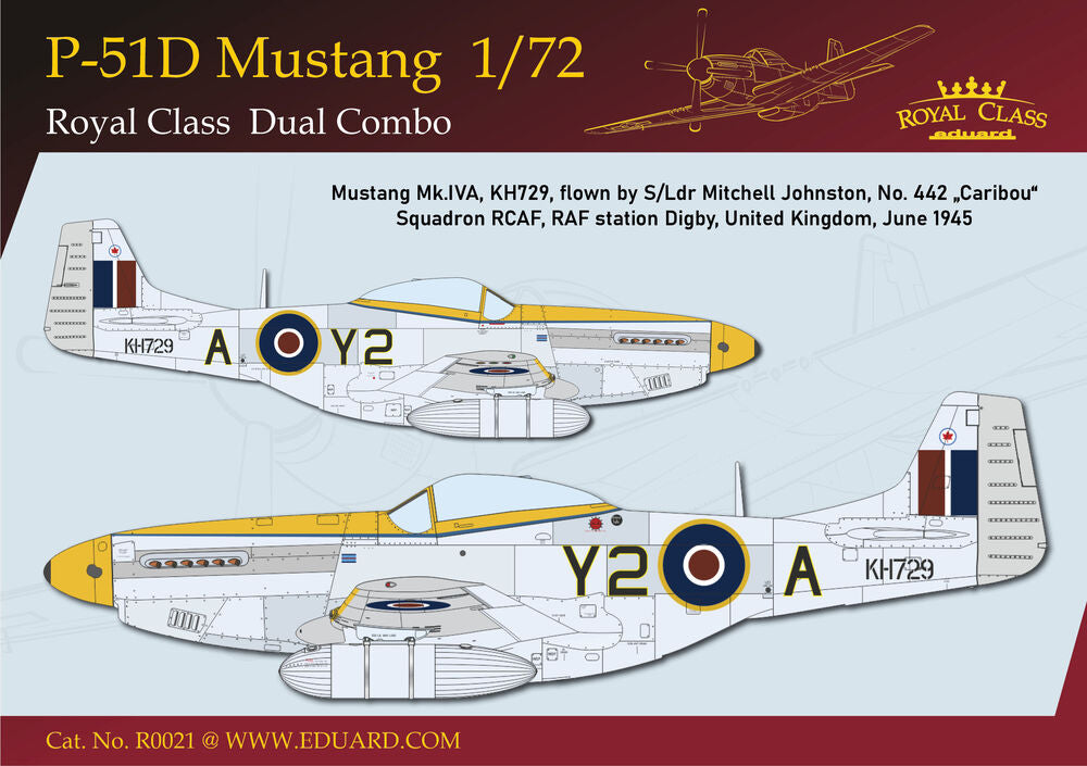 P-51D MUSTANG DUAL COMBO ROYAL CLASS