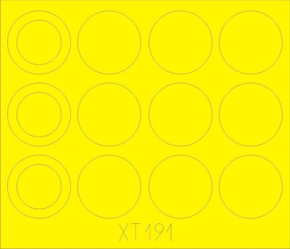 Merkava IIID wheel masks for Hobby Boss