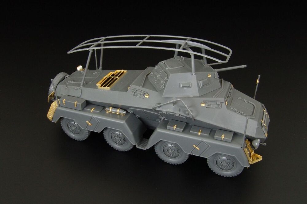 Sd Kfz 232 Ger Armored Car-basic (Tamiya)