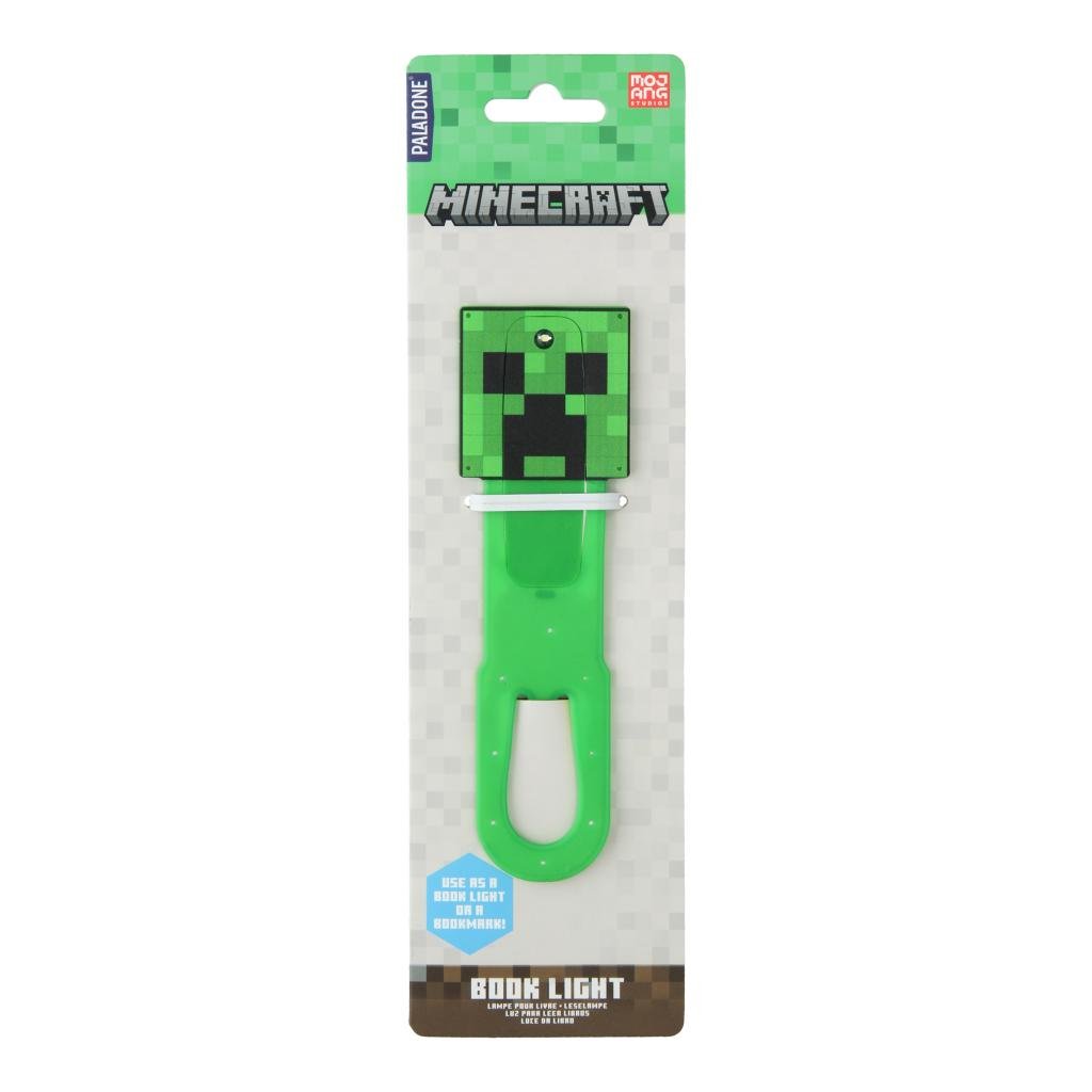 MINECRAFT - Creeper Book Light & Bookmark