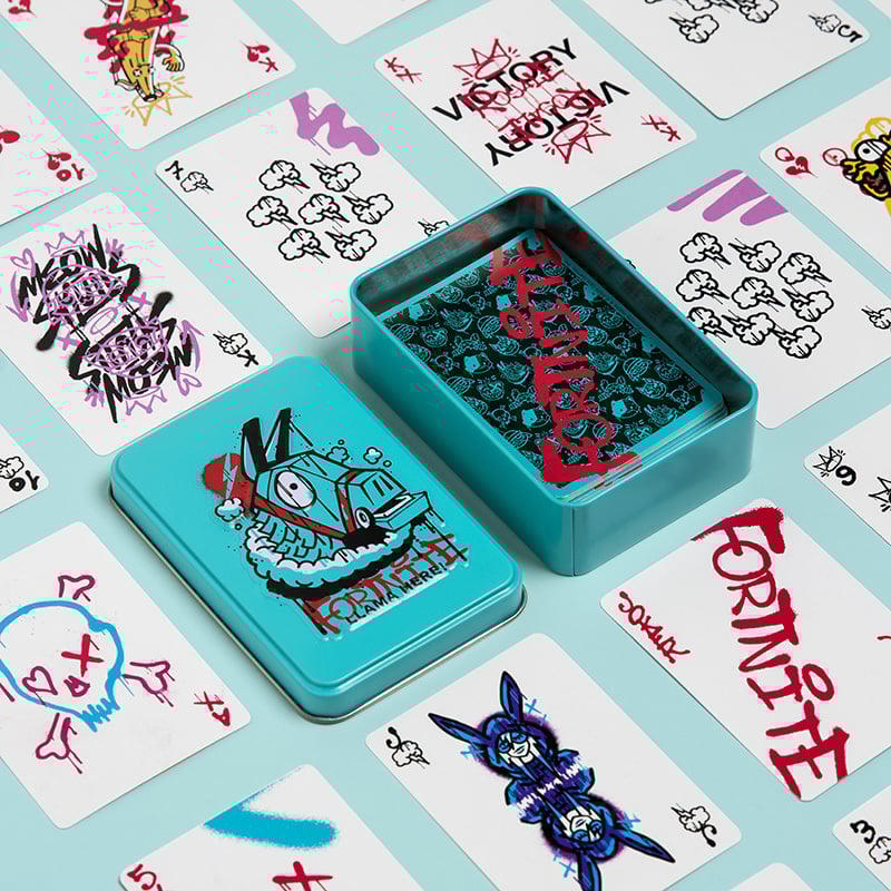 FORNITE - Llama here! - Playing Cards in a Tin